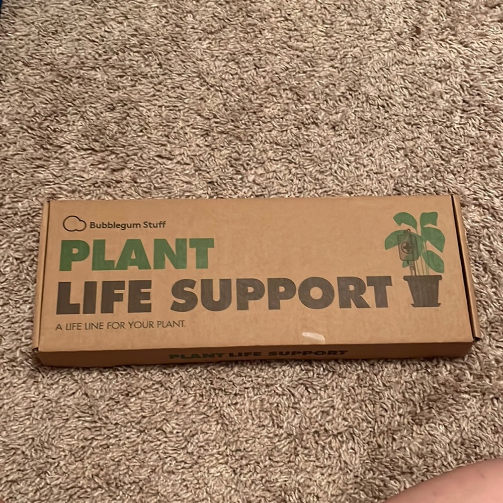 Funny Gift, Plant Life support